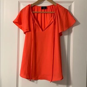 Coral colored top!